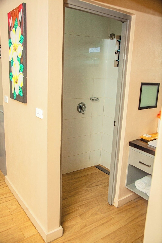 A detail of the villa bathroom